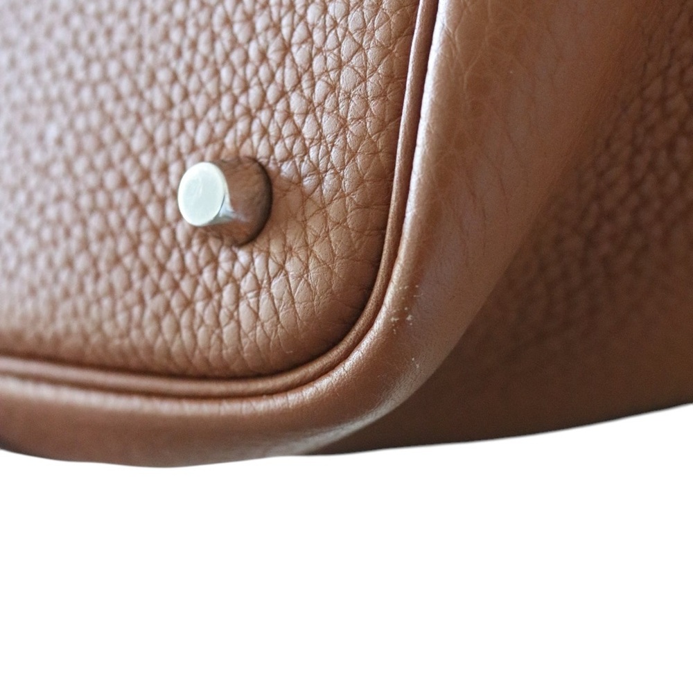 Hermes Picotin Lock‎ 22 MM Gold Clemence Palladium Hardware - Picture 8 of 15